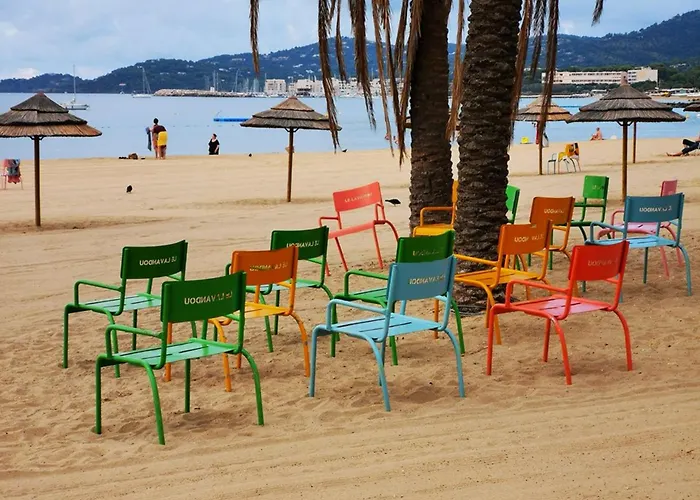 Beau T3 Pour 4 Personnes, Vue Mer, Au Lavandou - Fr-1-803-40 Le Lavandou