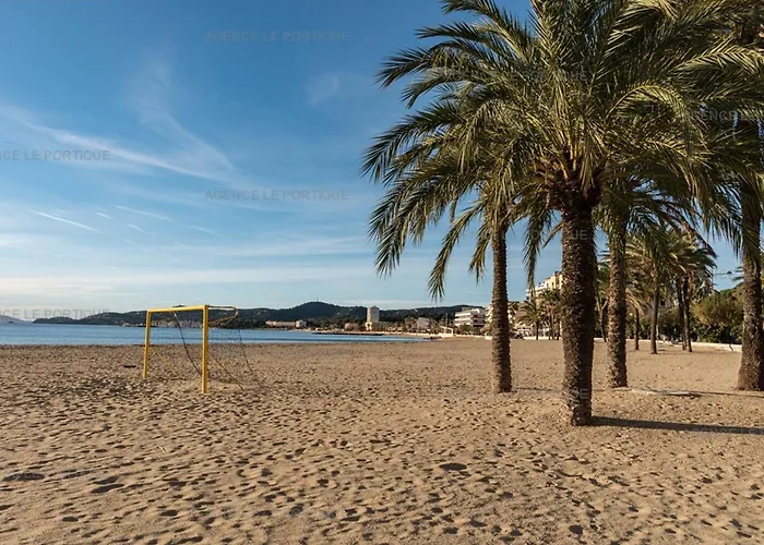 Apartman Beau T3 Pour 4 Personnes, Vue Mer, Au Lavandou - Fr-1-803-40 *